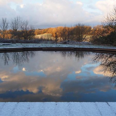 Maison Terre Les Cabanes De Fallot - Sauna Bain-Froid Piscine Naturelle L'isle-Bouzon ภายนอก รูปภาพ
